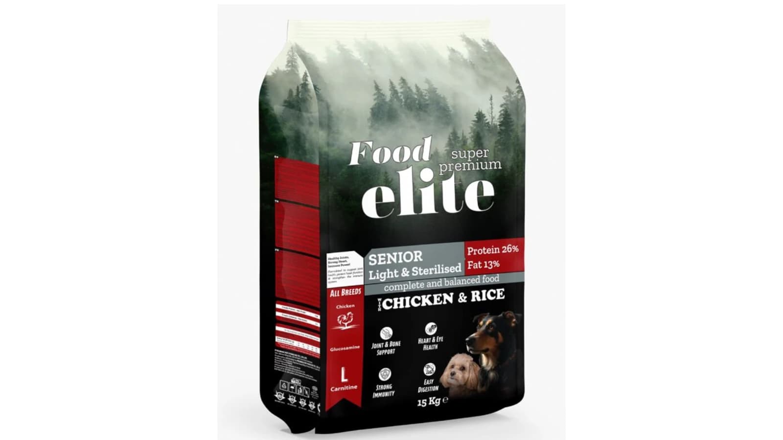 Food Elite Super Premium Light & Sterilized 15 KG