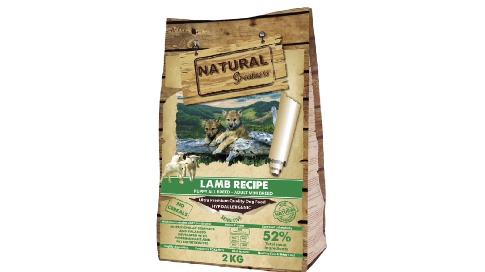 NG GRAIN FREE LAMB Puppy-Adults Mini 2kg