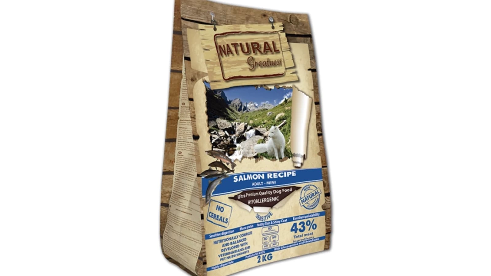 NG GRAIN FREE SALMON ADULT MINI 2kg